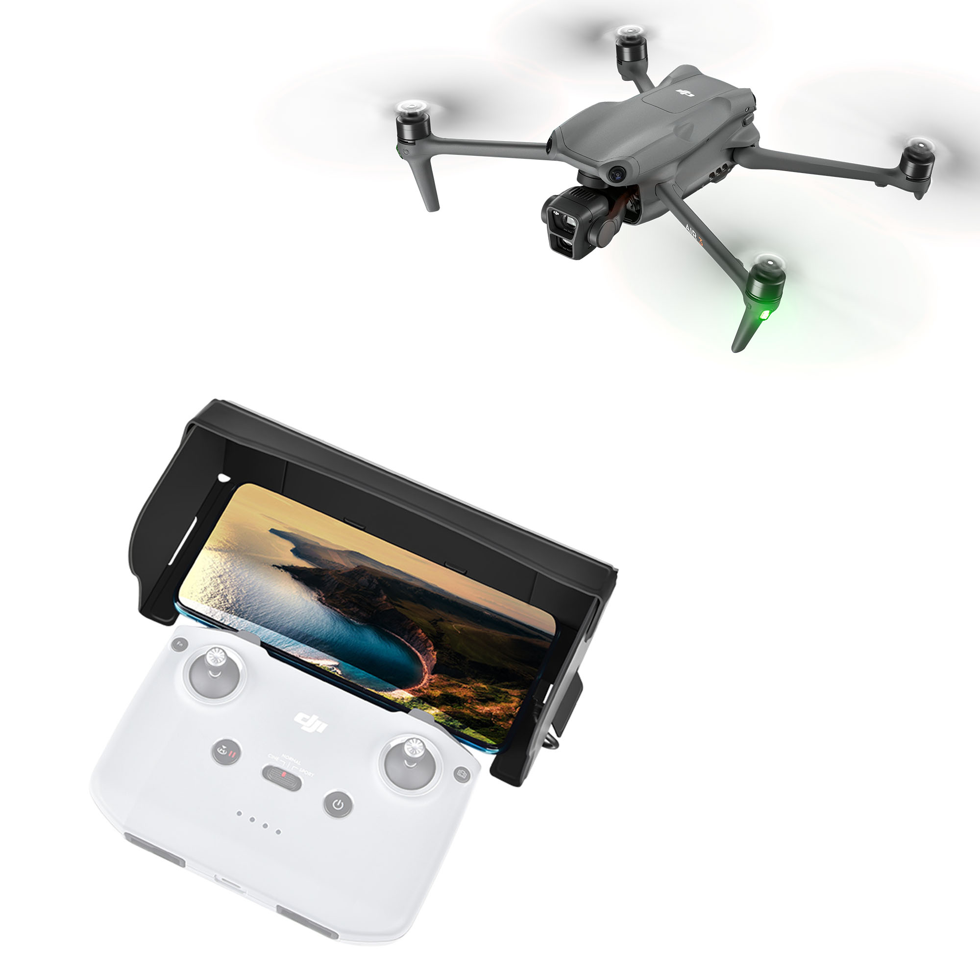 Penutup Matahari/Pelindung Sin - Drone Controller Hood ulasan dan harga