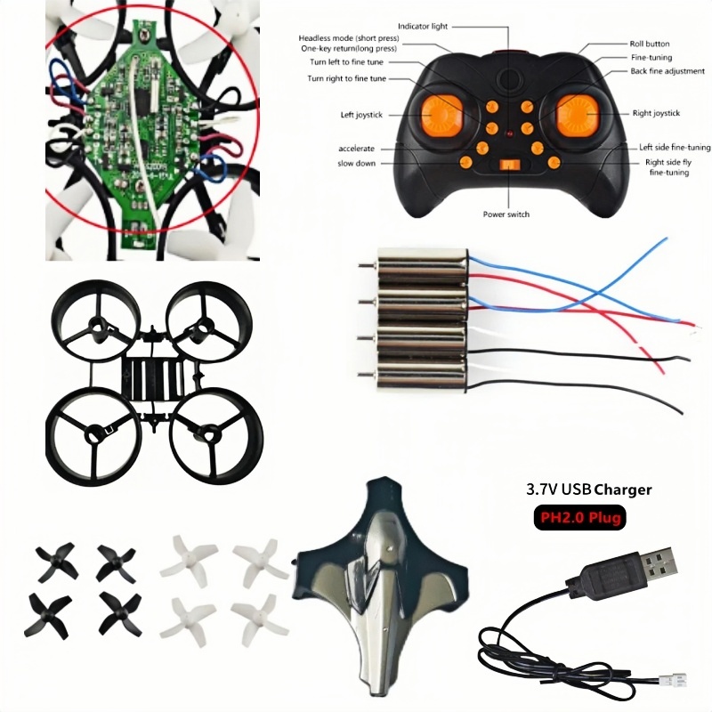 Kit Drone DIY Lengkap 2.4G 6Ax - Drone Power Bank ulasan dan harga