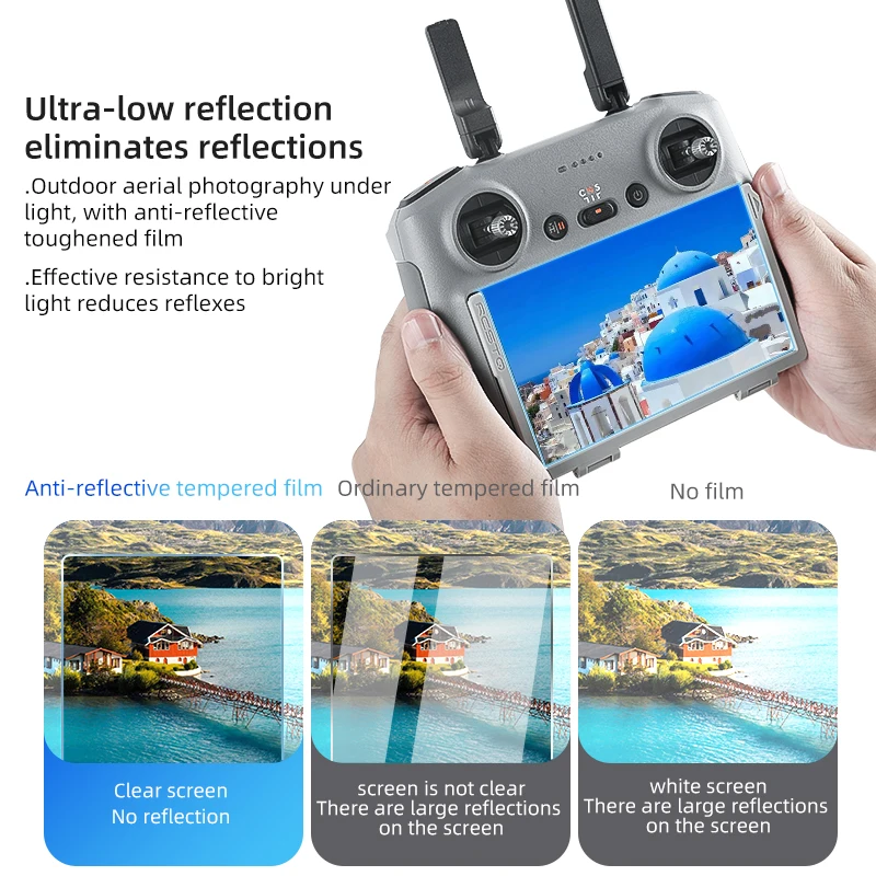 RCSTQ Film anti-reflektif untu - Drone Controller Hood ulasan dan harga