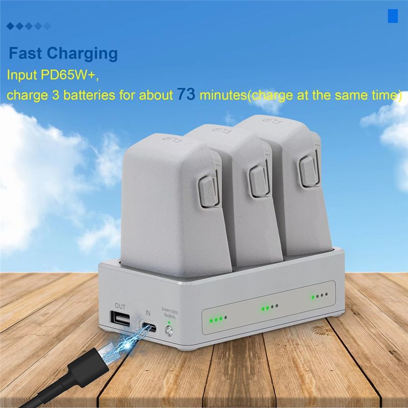 B92B Hub Pengisian Daya Tiga A - Drone Charging Hub ulasan dan harga